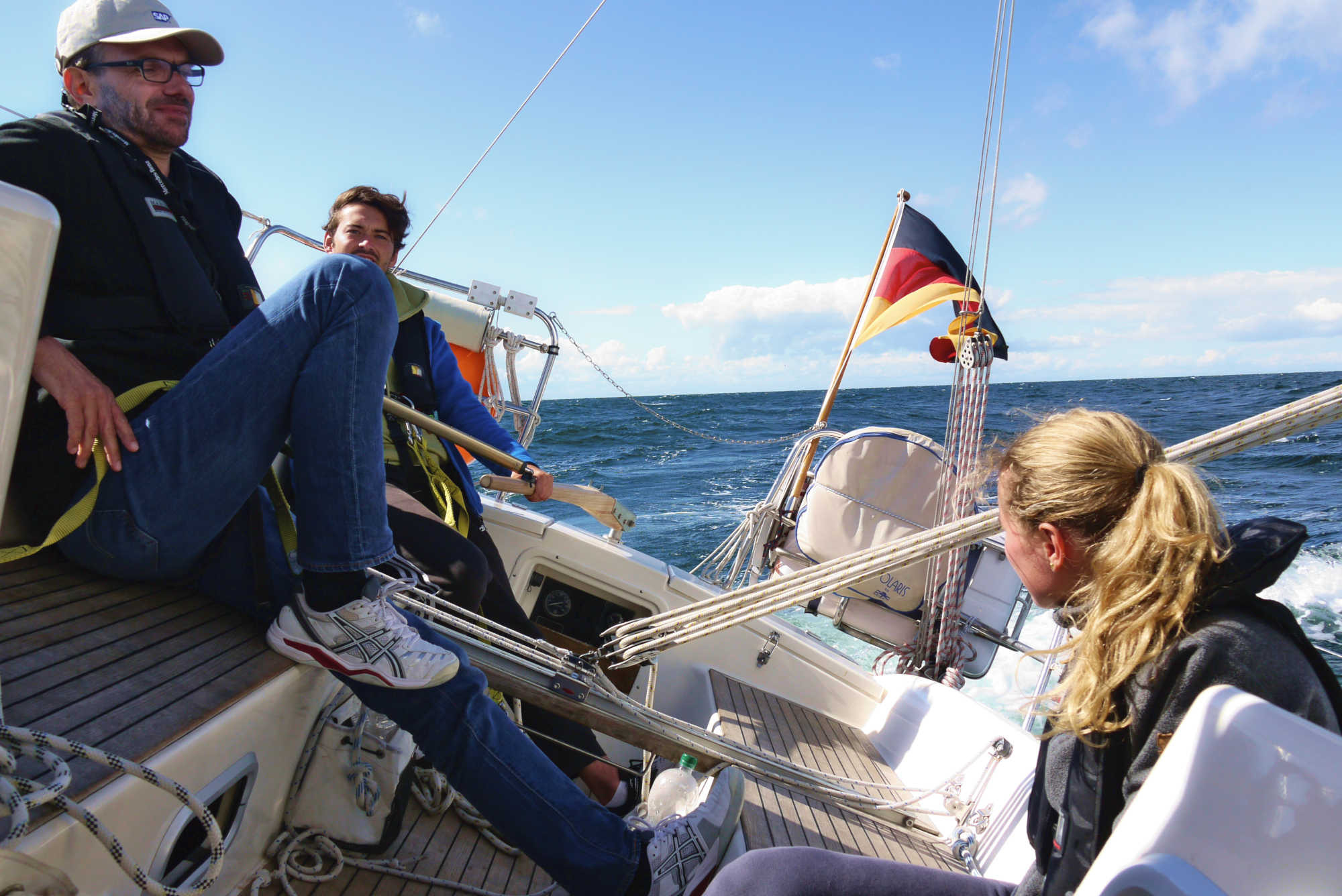 Segeln Ostsee Schräglage