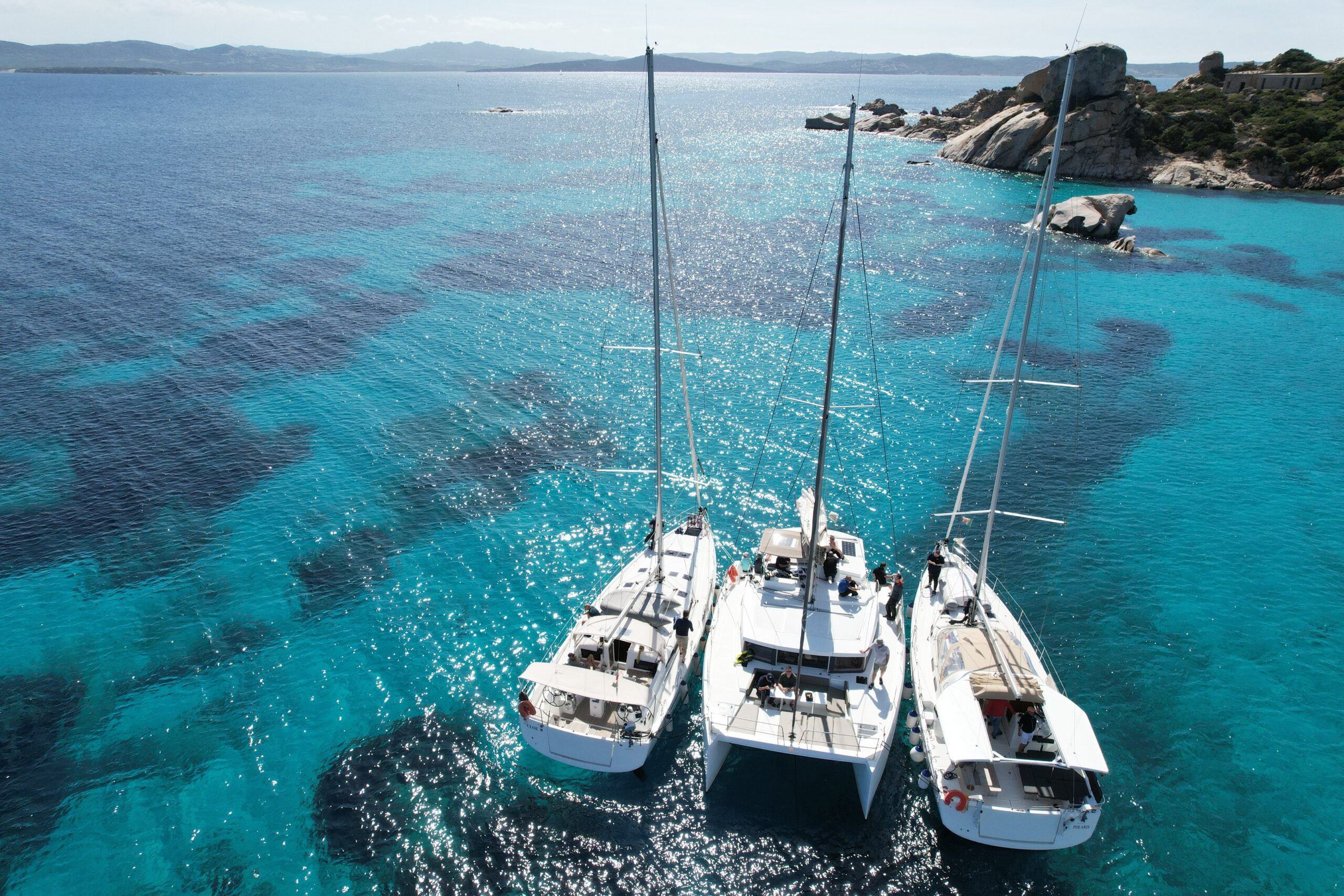 Sardinien Segeln Ankern Traumstrand