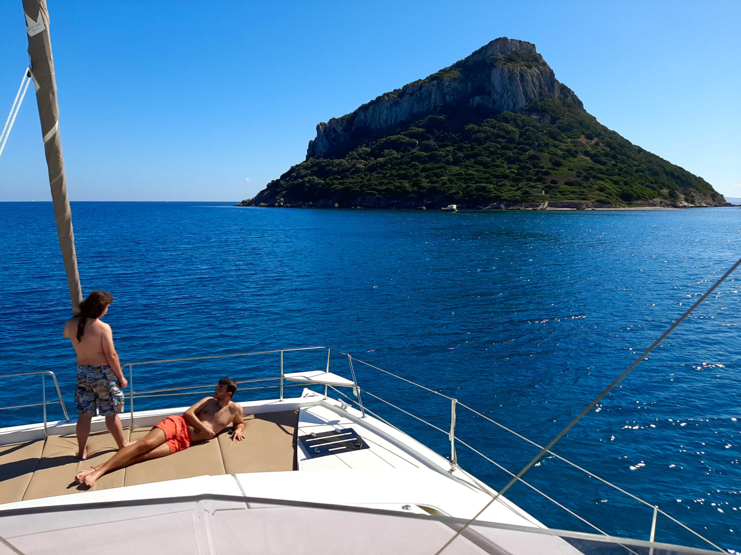 Sardinien Katamaran Segeln