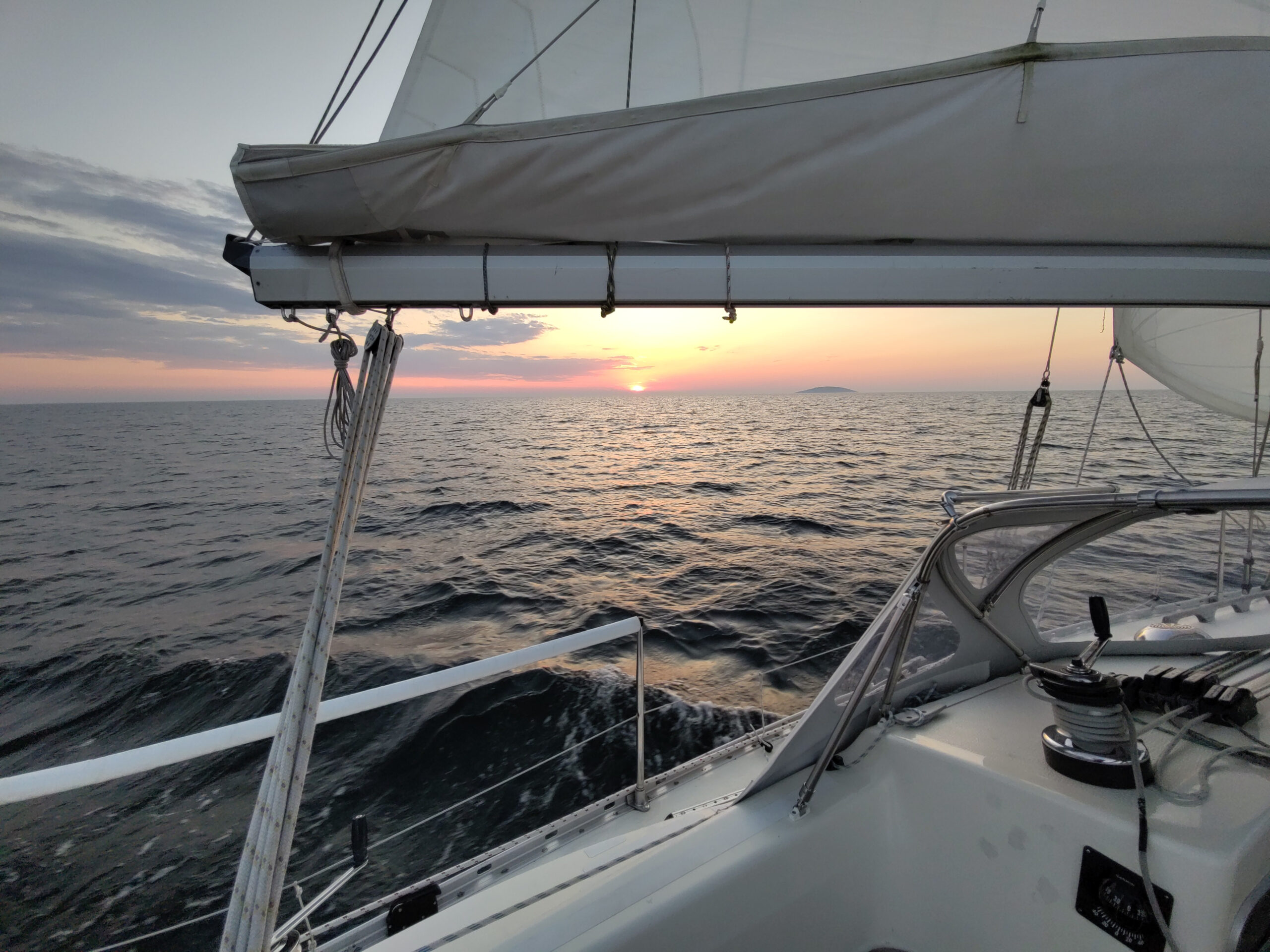 Sonnenuntergang Ostsee, Sverige