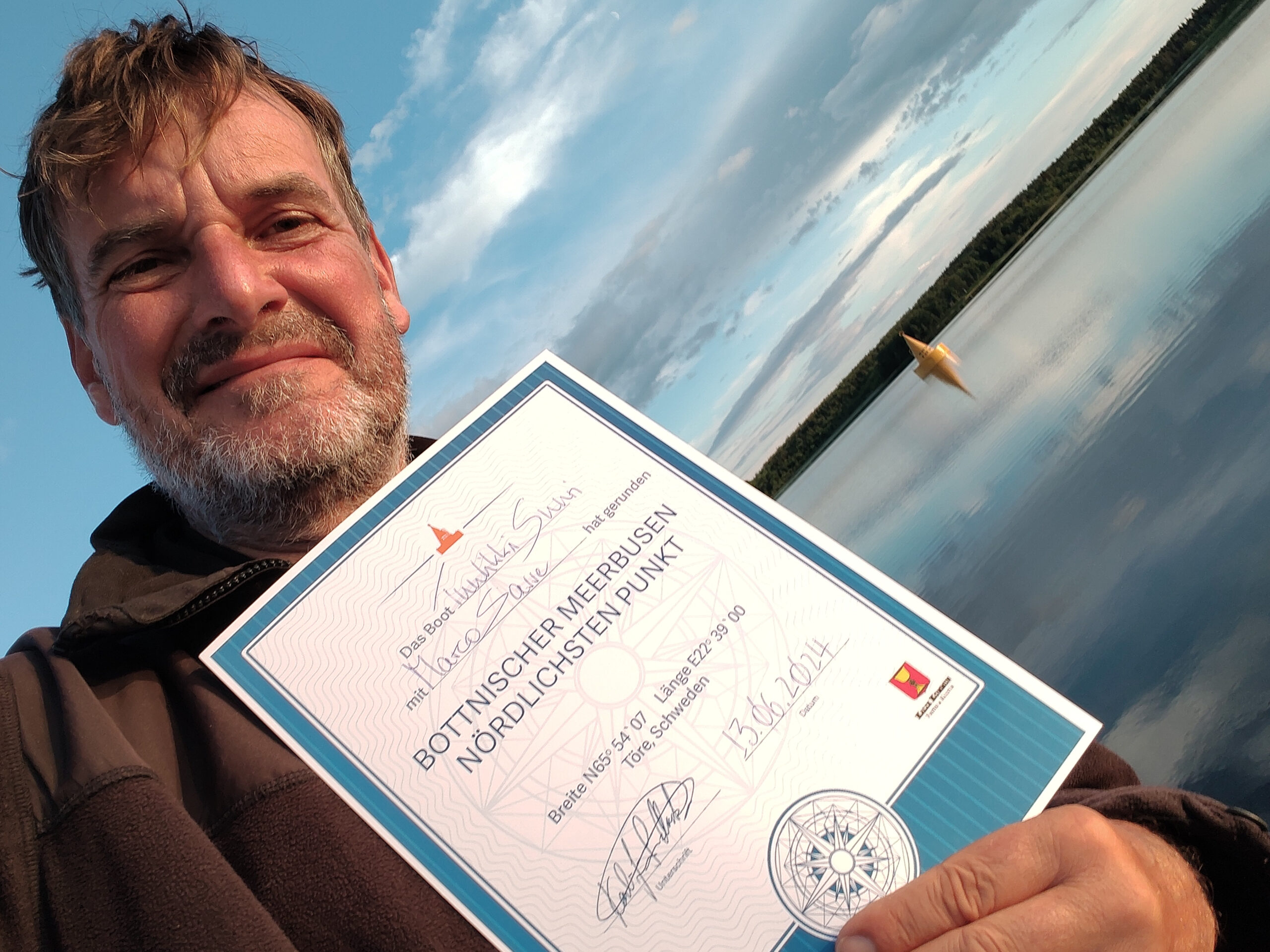 Töre Urkunde Nordtonne