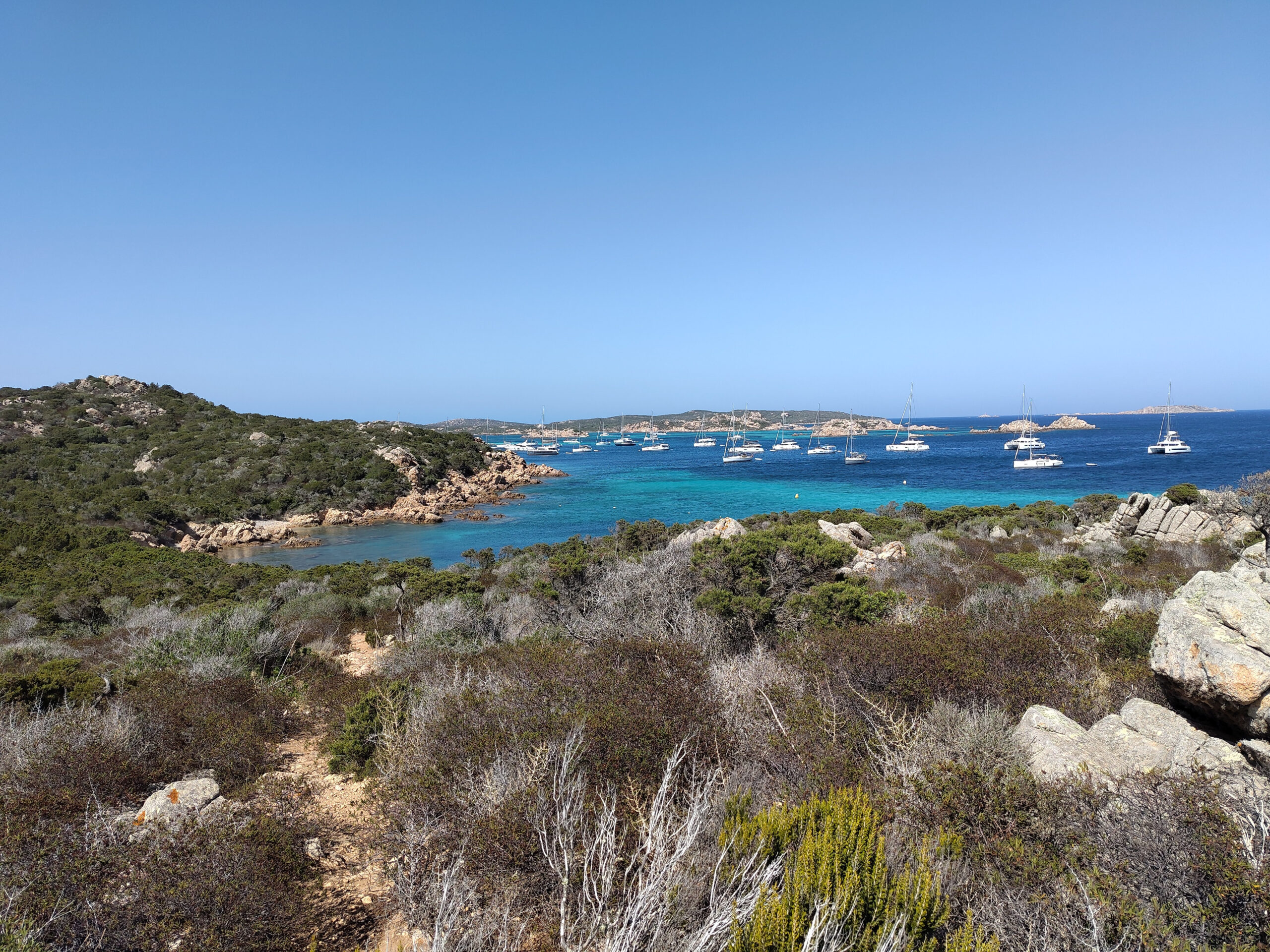 Ankerplatz Isola Budelli, Sardegna