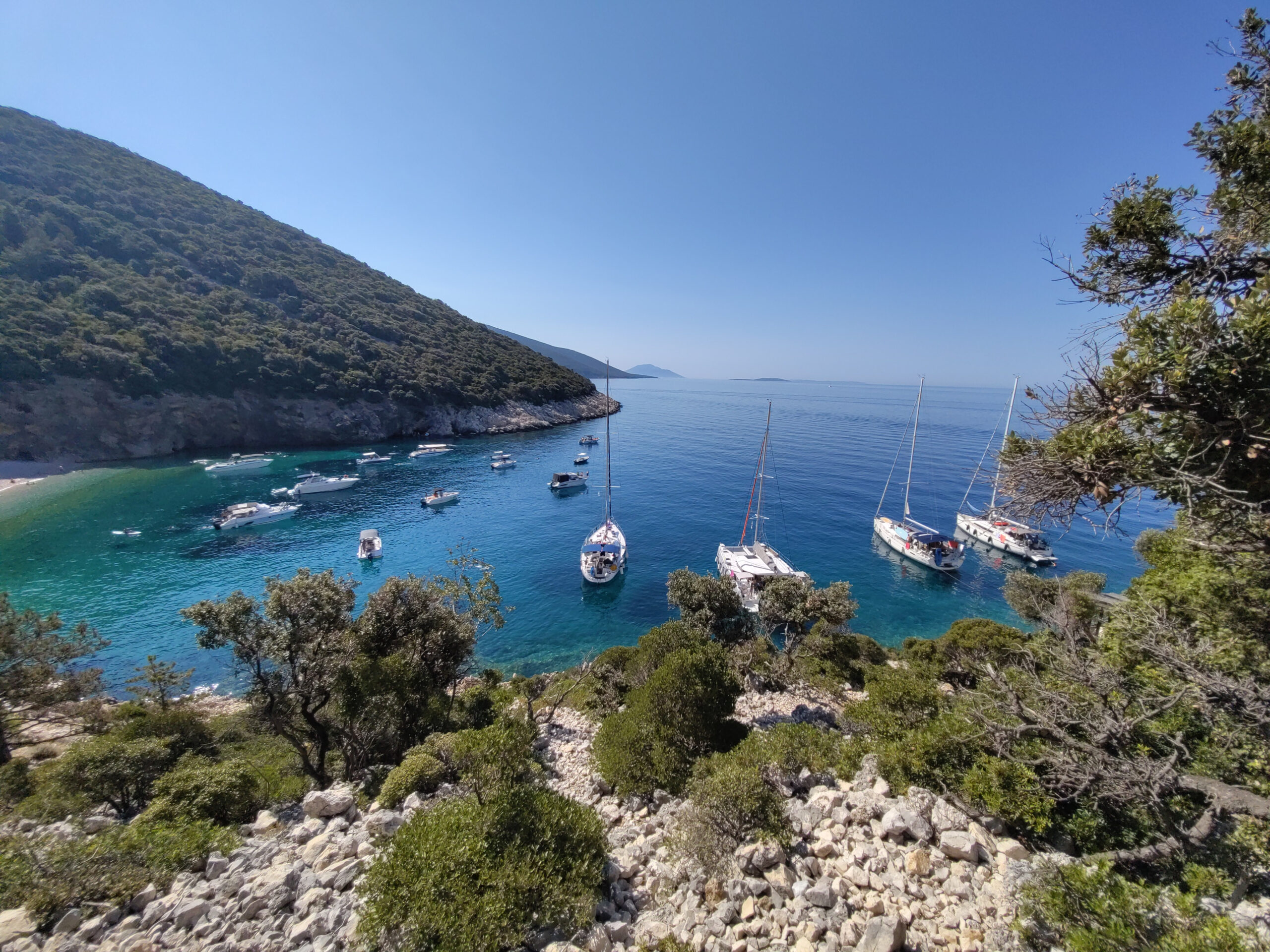 Ankerbucht Cres, Istra