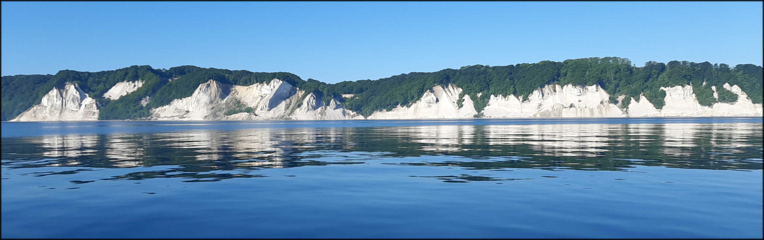 Kreidefelsen Møn Segeln