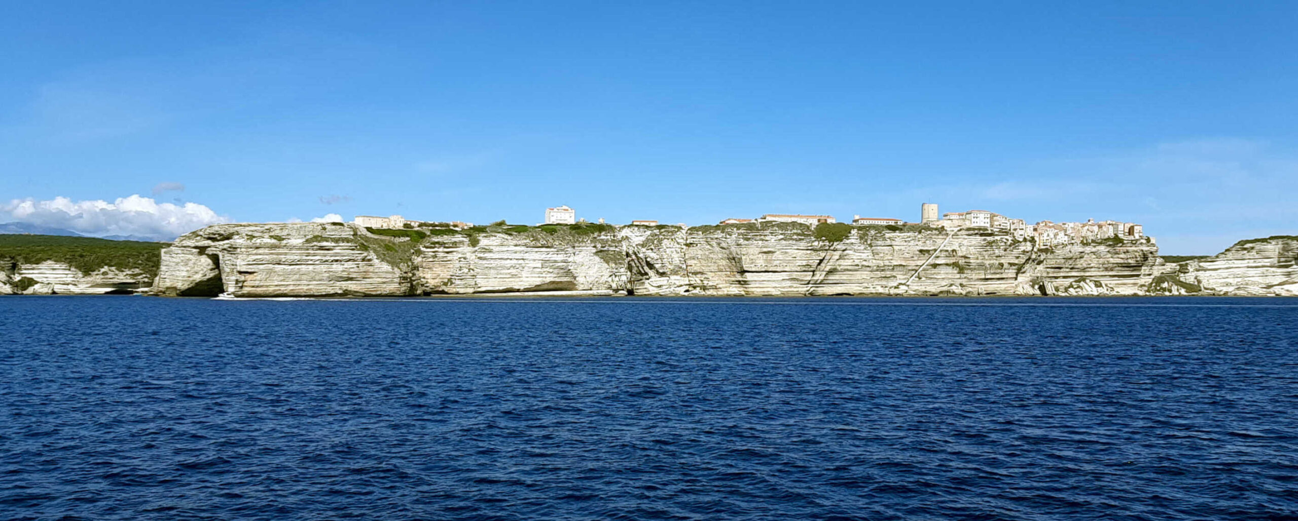 Bonifacio Panorama Blick von See